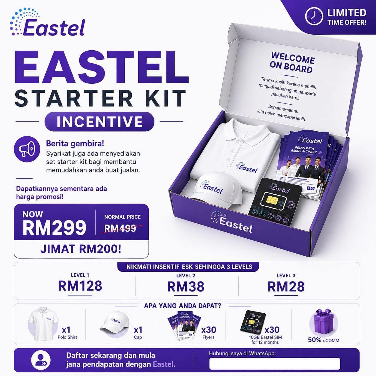 Eastel Starter Kit RM299
